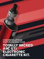 Preview for 2 page of Totally Wicked ARC GTI User Manual