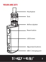 Preview for 3 page of Totally Wicked ARC GTI User Manual