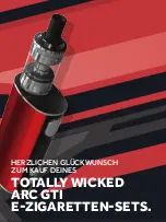 Preview for 22 page of Totally Wicked ARC GTI User Manual