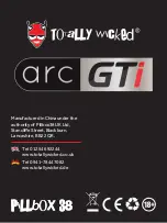 Preview for 44 page of Totally Wicked ARC GTI User Manual