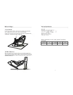 Preview for 11 page of TotalSeat A50 Operation Instructions Manual