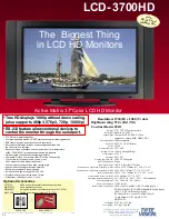 Preview for 4 page of Tote Vision LCD-1411TW Brochure