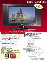 Preview for 6 page of Tote Vision LCD-1411TW Brochure