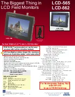 Предварительный просмотр 26 страницы Tote Vision LCD-1411TW Brochure