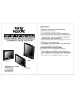 Tote Vision LCD-1411TW Owner'S Manual & Installation Manual предпросмотр