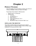 Предварительный просмотр 10 страницы Tote Vision LCD-1700VR Owner'S Manual