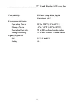 Preview for 6 page of Tote Vision LCD-1700VRQ Owner'S Manual