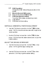 Preview for 14 page of Tote Vision LCD-1700VRQ Owner'S Manual