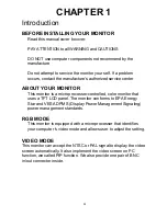 Preview for 5 page of Tote Vision LCD-1700VRZ Owner'S Manual