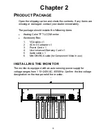 Preview for 9 page of Tote Vision LCD-1700VRZ Owner'S Manual