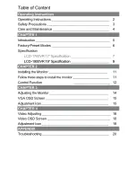 Preview for 2 page of Tote Vision LCD-1900VR Owner'S Manual