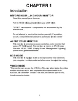 Preview for 6 page of Tote Vision LCD-1900VR Owner'S Manual