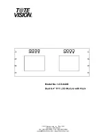 Preview for 1 page of Tote Vision LCD-640 Product Information