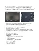 Preview for 2 page of Tote Vision LCD-703HD Owner'S Manual