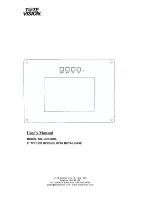 Tote Vision LCD-800L User Manual preview