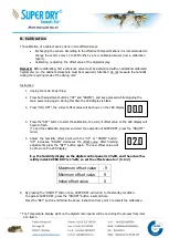 Preview for 7 page of Totech Super Dry ESDA Series Instruction Manual