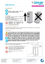 Предварительный просмотр 10 страницы Totech Superdry XSDC 601-01 Operation Manual