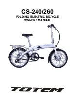 Totem CS-240 Owner'S Manual preview