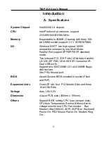 Preview for 1 page of Totem TM-P2LX User Manual