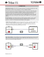 Preview for 9 page of Totem TRIBE SOLUTION SUB Owner'S Manual