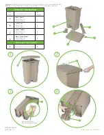 Preview for 2 page of Toter SOF08 Assembly Instructions