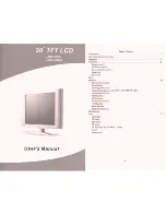 Totevision LCD-2002V User Manual предпросмотр