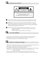 Preview for 2 page of Totevision LCD-3700VT User Manual