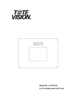 Предварительный просмотр 1 страницы Totevision LCD-641VL User Manual