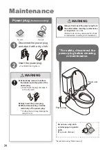 Предварительный просмотр 26 страницы Toto A200 SW2024 Instruction Manual