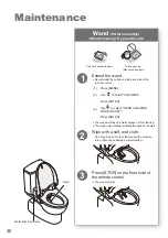 Предварительный просмотр 30 страницы Toto A200 SW2024 Instruction Manual