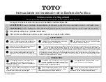 Preview for 15 page of Toto ABF Series Installation Instructions Manual