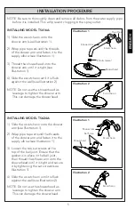 Preview for 5 page of Toto Aimes TS626A Installation And Owner'S Manual