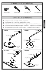 Preview for 9 page of Toto Aimes TS626A Installation And Owner'S Manual