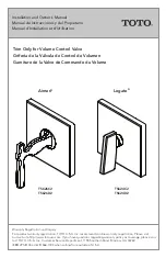 Toto Aimes TS626C2 Installation And Owner'S Manual preview