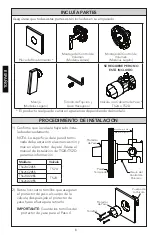 Предварительный просмотр 8 страницы Toto Aimes TS626C2 Installation And Owner'S Manual