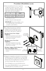 Предварительный просмотр 14 страницы Toto Aimes TS626C2 Installation And Owner'S Manual