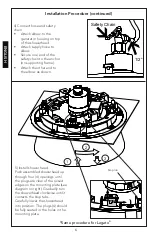 Preview for 6 page of Toto Aimes TS626KG Installation And Owner'S Manual