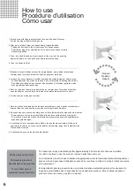 Preview for 6 page of Toto Clean Dry HDR101 Instruction Manual