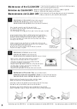 Preview for 8 page of Toto Clean Dry HDR101 Instruction Manual