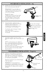 Preview for 17 page of Toto Connelly TL221DD Installation And Owner'S Manual