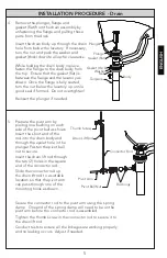 Предварительный просмотр 5 страницы Toto Connelly TL221SD Installation And Owner'S Manual