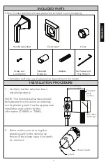 Preview for 3 page of Toto Connelly TS221D Installation And Owner'S Manual