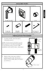 Предварительный просмотр 3 страницы Toto Connelly TS221X Installation And Owner'S Manual