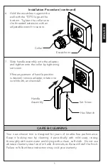 Preview for 5 page of Toto Connely TS221C Installation And Owner'S Manual