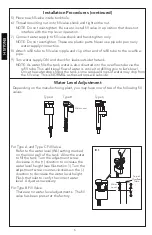 Preview for 6 page of Toto CST243EF Installation Manual