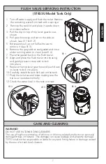 Preview for 7 page of Toto CST243EF Installation Manual