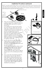 Preview for 5 page of Toto CST405F Installation And Owner'S Manual