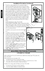 Preview for 6 page of Toto CST405F Installation And Owner'S Manual