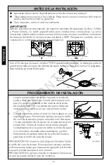 Preview for 14 page of Toto CST405F Installation And Owner'S Manual