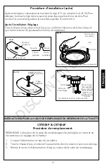 Preview for 27 page of Toto CST405F Installation And Owner'S Manual